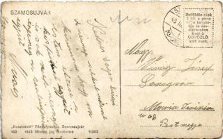 1943 Szamosújvár, Gherla; Szamos részlet, Erzsébet kert, Orsz. fegyintézet, börtön, Rózsa Sándor sír...