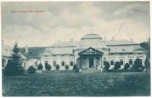 1911 Bély, Biel; Báró Sennyei Béla kastélya. Rosenfeld Ignác kiadása / castle (r)