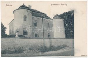 Krivány, Kirvany (Kisszeben, Sabinov); Bornemissza kastély / castle (vágott / cut)