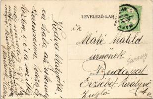 1910 Nagysurány, Velké Surany; Cukorgyári Igazgatói lak. Deutsch Ármin kiadása / directorate of the ...