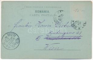 1900 Galati, Galatz; Gara. Anton Pappadopol / railway station at night (Rb)