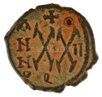 Bizánci Birodalom / Antiochia / II. Tiberius 578-582. 1/2 Follis bronz (6,43g) T:VF
Byzantine Empir...