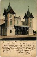 1902 Arad, Nyári színház. Bloch H. kiadása / summer theater (fl)