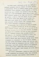 1949-1983 Vas Zoltán (1903-1983) író, irat hagyaték. Parlamenti felszólalása 1949-ben az első ötésve...