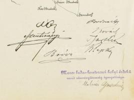 cca 1890 Marosludas-besztercei (erdélyi) helyi érdekű vasút vonaltérképe (Generelle Situation der St...