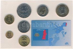 Portugália 2001. 1Esc-200Esc (7xklf) "Portugália utolsó nemzeti pénzei" vákuumcsomagolt fo...