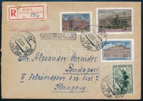 1951 Ajánlott levél Budapestre / Registered cover to Hungary