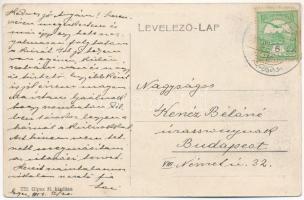 1912 Pöstyén, Pistyan, Piestany; Katonai fürdőház. Gipsz H. kiadása / Militär Badehaus / K.u.K. mili...