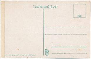 Csíz, Csízfürdő, Cíz Kúpele; Baranyi villa. Szoyka Pál kiadása / villa, spa (ragasztónyom / glue mar...