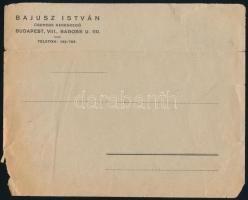 1943 Bajusz István csemegekereskedő budapesti boltjának (VIII. Baross utca 110.) kirakata, 2 db fotó...