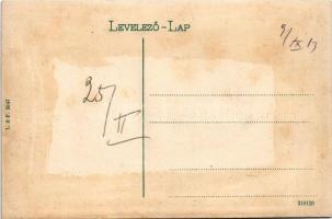 Balaton, halászok hálóval (fl)