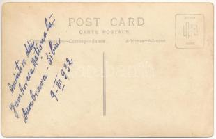 1932 Nagyszeben, Hermannstadt, Sibiu; Nemzeti Cserkésztábor Dumbrava erdőben / National Jamborree in...