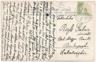 1909 Pöstyén, Piestany; népviselet, folklór / folklore art postcard. B.K.W.I. 918-5. (b)