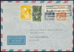 1959 Légi levél / Airmail cover to Bonn