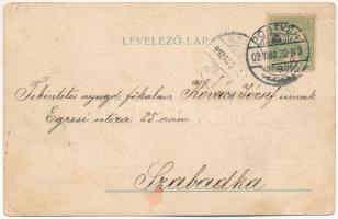 1902 Pöstyén, Piestany; Ferenc József fürdő / Das Franz Josephs-Bad / spa, bathhouse s: Bruck Miksa ...