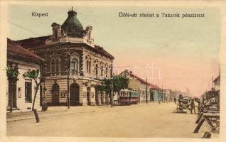 Bp. Kispest mit Straßenbahn