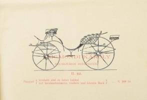 cca 1890 Zsigmondi Károly kocsigyáros Budapesten Képes kocsi katalógus 32 oldalon. Bp., é.n. Pallas....