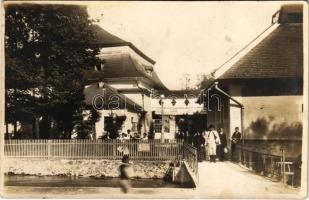 Stubnyafürdő, Túróchévíz, Stubnianske Teplice, Turcianske Teplice; fürdő / spa, bathhouse. V. Ruml fotograf. (kis szakadás / small tear)