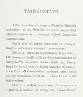 1898 Herman Ottó A magyar ősfoglalkozások c. könyvének gyűjtő- és tanulmányútjára kiadott előzetes f...