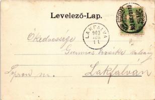 1902 Nagyszombat, Tyrnau, Trnava; Szeminárium és Simor János utca. F. Richter kiadása / seminary, st...