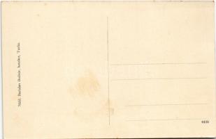 Torna, Abaúj-Torna, Turnau, Turna nad Bodvou; mozaiklap vasútállomással / multi-view postcard with r...