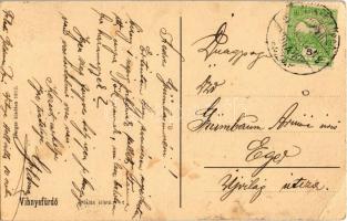 1913 Vihnye, Vihnyefürdő, Kúpele Vyhne; Miklós kilátó, Selmec és bélabányai iparosok hitelszövetkeze...