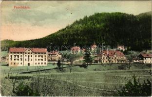 1912 Fenyőháza, Lubochna; látkép. Nagy József kiadása / general view (szakadás / tear)