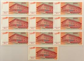 Jugoszlávia 1993. 500.000.000.000D (10x) pótkiadás "ZA", sorszámkövetők "ZA 0052761 -...