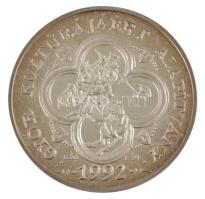 Lebó Ferenc (1960-) 1992. "Győr Kultúrájáért Alapítvány 1992" Ag peremen "SZG" j...