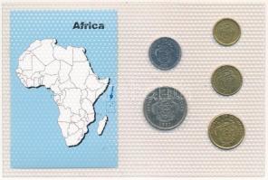 Seychelles-szigetek 1997-2004. 1c - 1R (5xklf) vákuumcsomagolt forgalmi összeállítás T:UNC
Seychell...