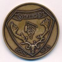 Tóth Sándor (1933-2019) 2000. "Az államalapítás millenniuma / Nyírerdő 2000 XII 25" kétold...