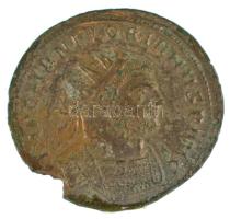 Római Birodalom / Ticinum / Florianus 275-276. AE Antoninianus ezüstözött bronz (3,64g) T:XF kitörés Roman Empire / Ticinum / Florian 275-276. AE Antoninianus silvered bronze "IMP C M AN FLORIANVS P AVG / PAX A-VGVSTI - Q - XXI" (3,64g) C:XF crack RIC V 102