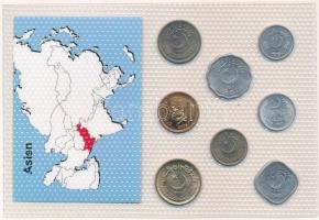 Pakisztán 1967-2005. 1p-2R (8xklf) vákuumcsomagolt forgalmi összeállítás T:UNC-XF az egyiken nagyobb...