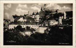 Trencsén, Trencín; vár, zsinagóga / castle, synagogue. Foto Tatra