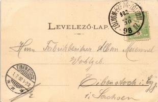 1902 Szliács, Szliácsfürdő, Kúpele Sliac; Üvegház, kert. Kerekes Miklós kiadása / greenhouse, garden...