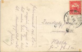 1916 Tátra, Magas-Tátra, Vysoké Tatry; Vörös-tó a Tátrában / lake. photo (EK)