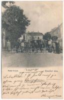 1903 Felsőpulya, Oberpullendorf; Erzsébet utca / Strasse / street