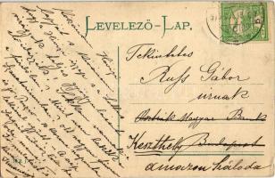 1910 Pöstyén, Piestany; népviselet, folklór / Upper Hungarian (Slovak) folklore (EB)