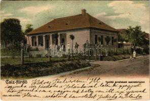 1904 Csíz-fürdő, Kúpele Cíz; Tanítói árvaházak szanatóriuma. Fógel Mór kiadása / spa, orphanage&#039;s sanatorium (Rb)