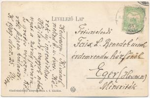 1909 Kézdivásárhely, Targu Secuiesc; M. kir. posta és távirda hivatal / post and telegraph office