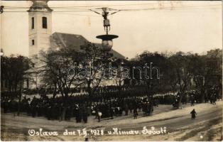 Rimaszombat, Rimavská Sobota; Oslava dne 7. III. 1928. / ünnepség / celebration. photo (fl)