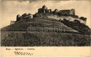 1915 Kőhalom, Reps, Rupea; Kőhalmi vár / castle. Johanna Gunesch