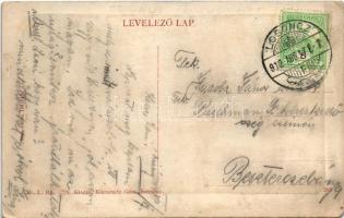 1912 Szécsény, Kir. Járásbíróság. W.L. Bp. 4725. (fl)