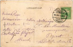 1912 Makó, Hetivásár, piac, üzletek. W.L. Bp. 4107/4117. (EB)