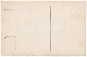 1910 Bozovics, Bozovici; Herculesfürdői út, Spärger Ignác üzletének romjai miután a földig leégett /...