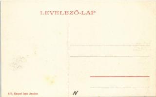 Arad, Szent István utca a Thököly tér felől, piac, Vondra Demeter üzlete. Kerpel Izsó kiadása / stre...