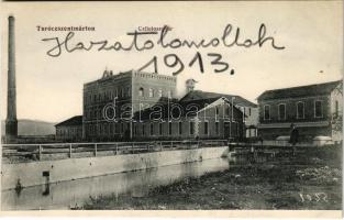 Turócszentmárton, Turciansky Svaty Martin; Cellulózgyár. Moskóczi Ferenczné kiadása / cellulose factory