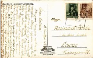 1943 Lispeszentadorján, Lipseszentadorján; mozaiklap (EK)