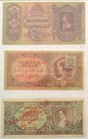 1930-1946. 62db-os pengő bankjegy tétel mind, többségében valamelyik numizmatikai találkozó, kiállít...