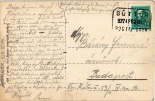 1937 Süttör, mozaiklap. Horváth Dori Sándor kiadása (EK)